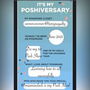 It’s my Posh Anniversary❤️